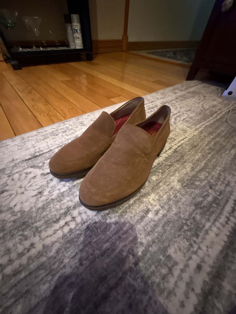 Munro Giselle Suede Loafers Brown Size 
9.5W